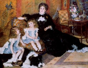 Madame Georges Charpentier and Her Children