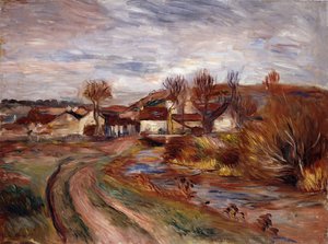 Normandy Countryside by Pierre Auguste Renoir