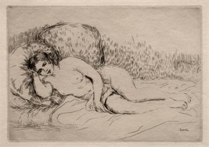 Nude Woman Reclining