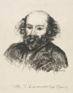 Paul Cézanne by Pierre Auguste Renoir