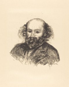 Paul Cézanne, 1902 by Pierre Auguste Renoir