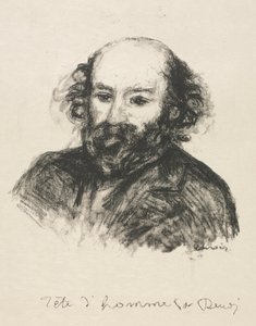 Paul Cézanne, c. 1902 by Pierre Auguste Renoir