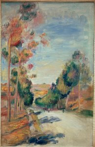 Landscape of Essoyes by Pierre Auguste Renoir