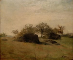 Landscape of Fontainebleau