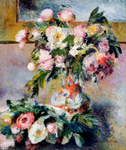 Peonies by Pierre Auguste Renoir