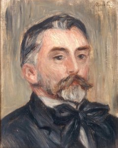 Portrait of Stéphane Mallarmé by Pierre Auguste Renoir