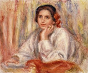 Portrait of Vera Sergine Renoir by Pierre Auguste Renoir