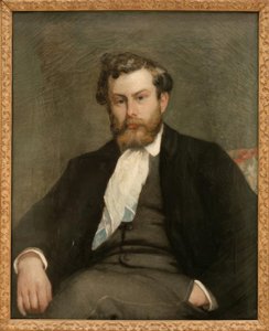 Portrait of the Painter Alfred Sisley by Pierre Auguste Renoir