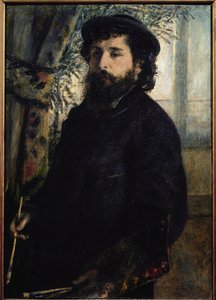 Portrait of Claude Monet by Pierre Auguste Renoir