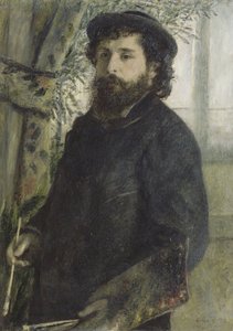 Portrait of Claude Monet by Pierre Auguste Renoir