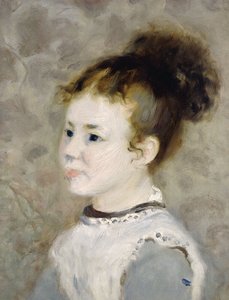 Portrait of Jeanne Sisley by Pierre Auguste Renoir