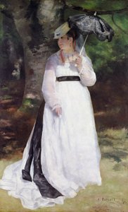 Portrait of Lise by Pierre Auguste Renoir