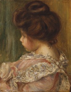Portrait of a Young Girl by Pierre Auguste Renoir