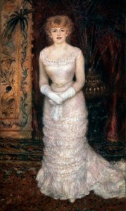 Portrait of the Actress Jeanne Samary, 1878 by Pierre Auguste Renoir