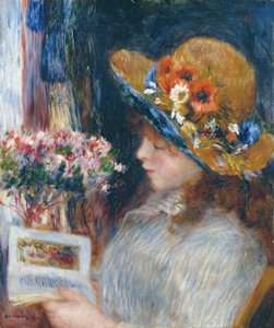 Reading Girl by Pierre Auguste Renoir