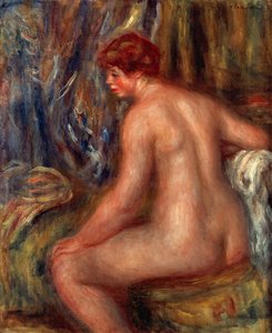 Seated Bather by Pierre Auguste Renoir