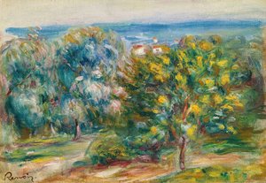 Sketch of a Landscape in the Midi