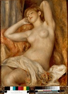 Sleeping Bather by Pierre Auguste Renoir