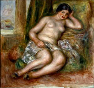 Sleeping Odalisque by Pierre Auguste Renoir