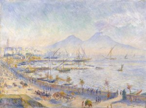The Bay of Naples by Pierre Auguste Renoir