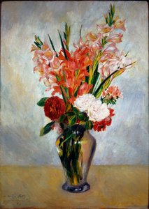 The Gladiolas by Pierre Auguste Renoir