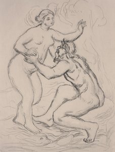 The River Scamander, c.1900 by Pierre Auguste Renoir