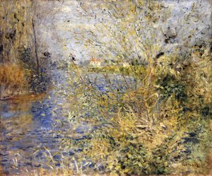 The Seine by Argenteuil by Pierre Auguste Renoir