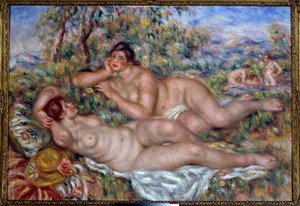The Bathers by Pierre Auguste Renoir