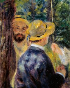 The Swing (detail) by Pierre Auguste Renoir