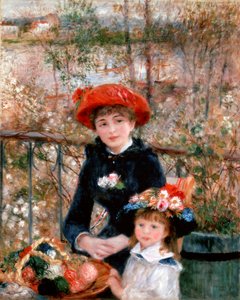 Two Sisters On the Terrace, 1881