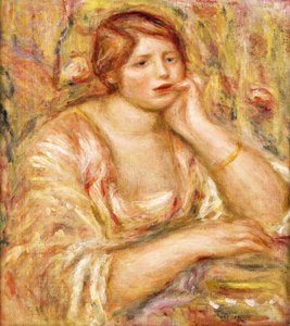 Woman with Hand to her Face