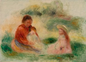 Young Family by Pierre Auguste Renoir
