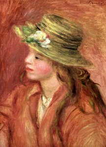 Young Girl in a Straw Hat, c.1908
