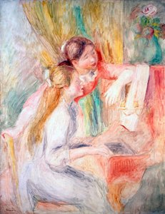Young Girls at the Piano by Pierre Auguste Renoir