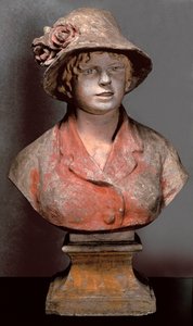 Sculpture of Aline Charigot, Mrs. Renoir, c.1900