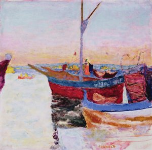 Boats at Cannes, Dusk