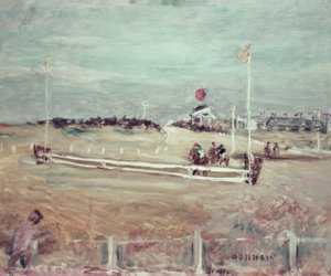 Races at Boulogne by Pierre Bonnard