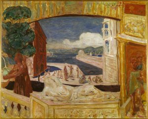 Monuments or The Mediterranean by Pierre Bonnard