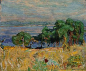 The Bay of Saint-Tropez by Pierre Bonnard