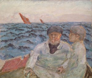 Fishermen in Brittany by Pierre Bonnard