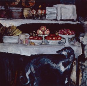 Greyhound and Still Life