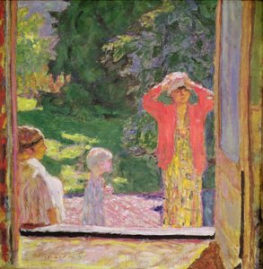 In Front of the Window, 1918
