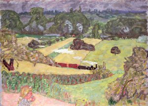Landscape with Freight Train, 1909