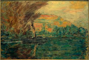 The Tugboat by Pierre Bonnard