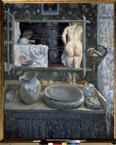 Mirror Above a Washstand