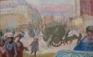 Morning in Paris by Pierre Bonnard