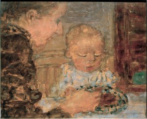 Mother and Child by Pierre Bonnard