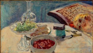 Still Life with Figure (Marthe Bonnard)