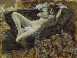 Blue Nude by Pierre Bonnard