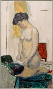 Standing Nude in Profile